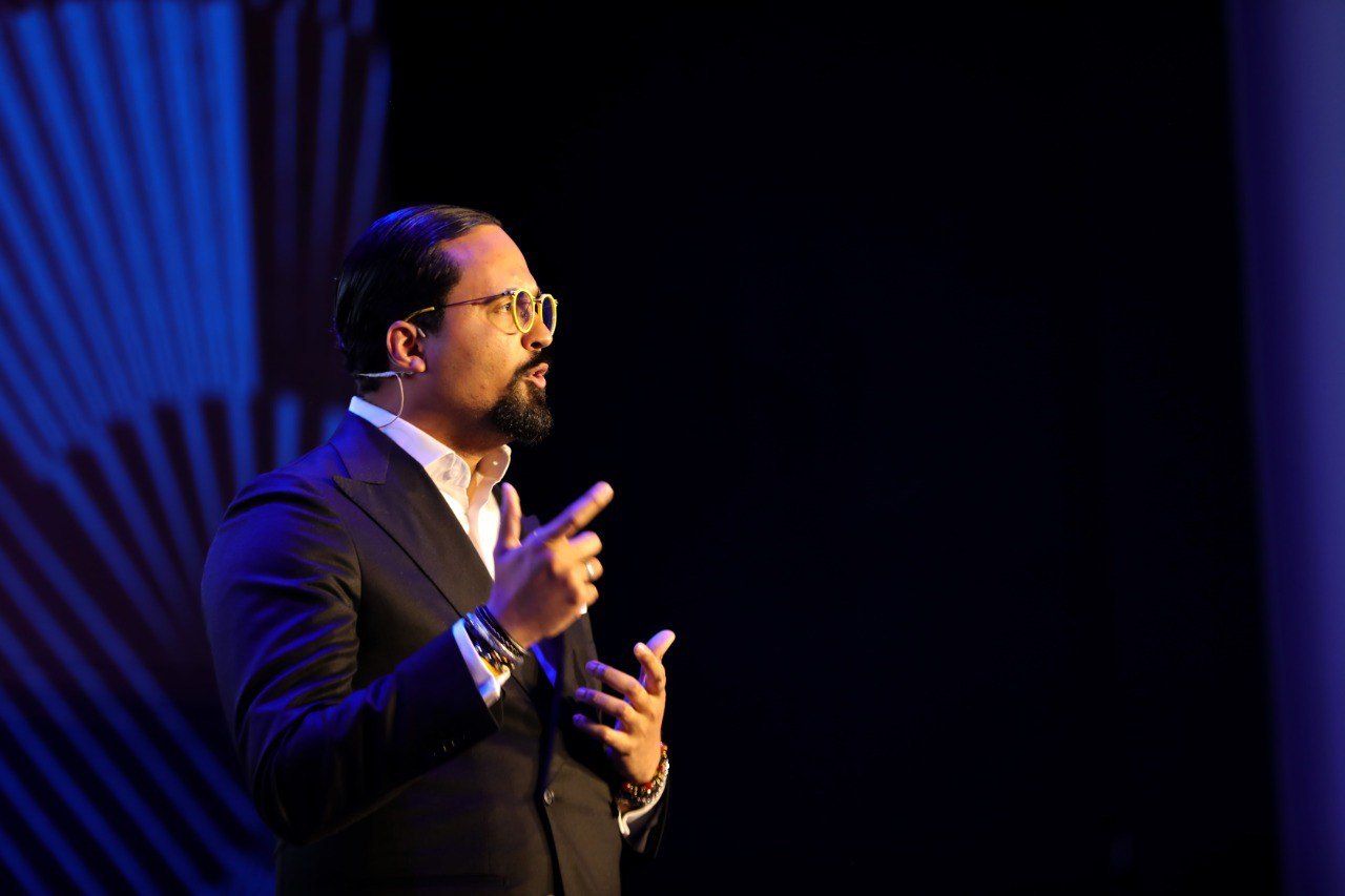 Bartolomé Pujals durante una conferencia sobre innovación